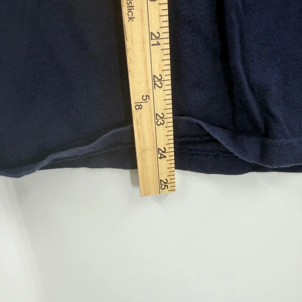 Polo Ralph Lauren Mens Big Pony T-Shirt Navy Blue Big Logo Crew Neck Small